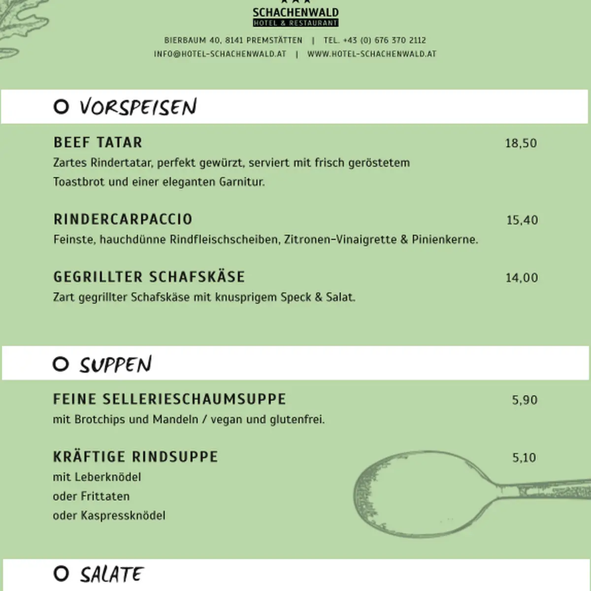 Speisekarte photo 8