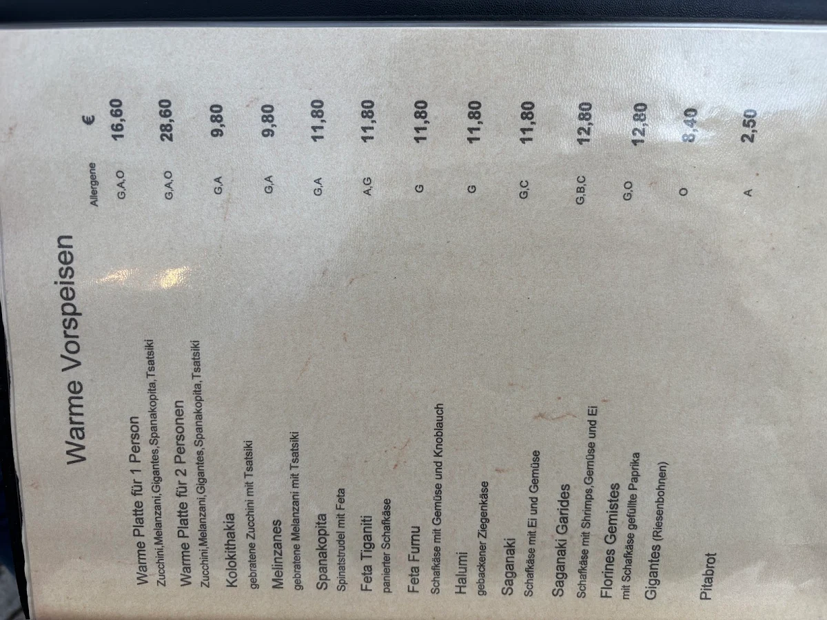Speisekarte photo 6
