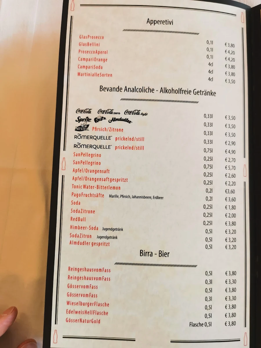 Speisekarte photo 1
