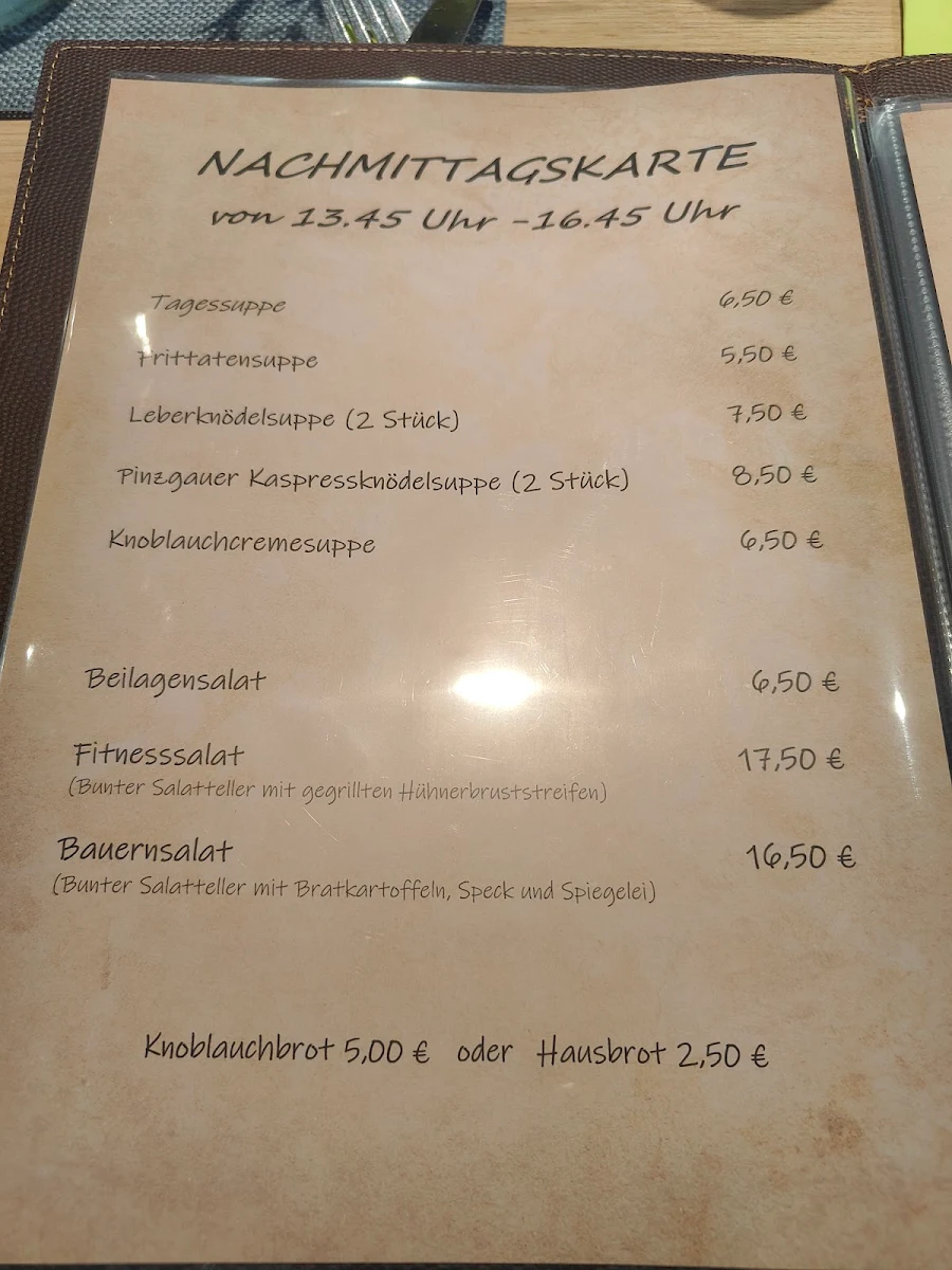 Speisekarte photo 1