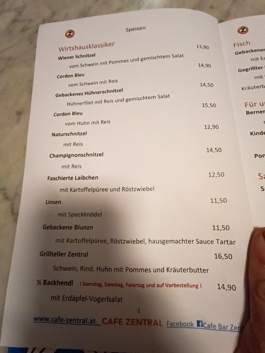 Speisekarte photo 4