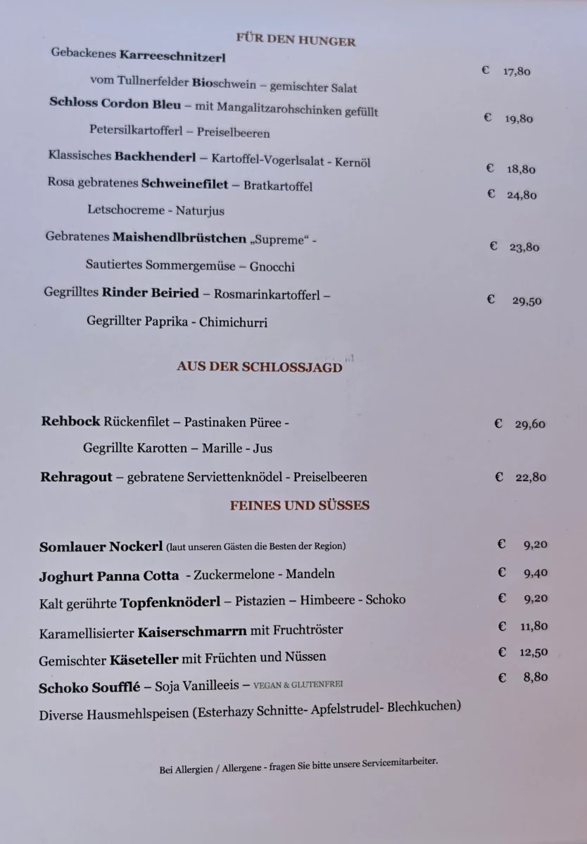 Speisekarte photo 1