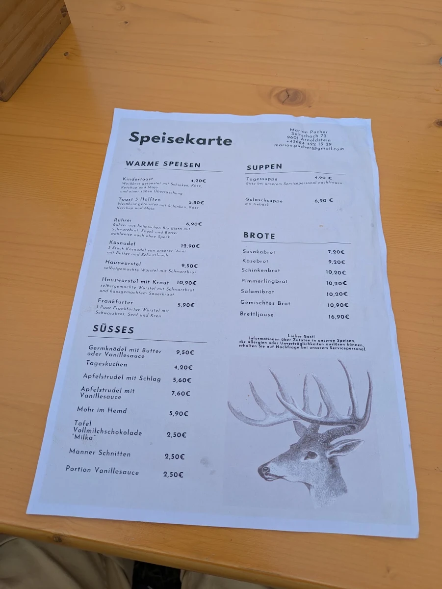 Speisekarte photo 2
