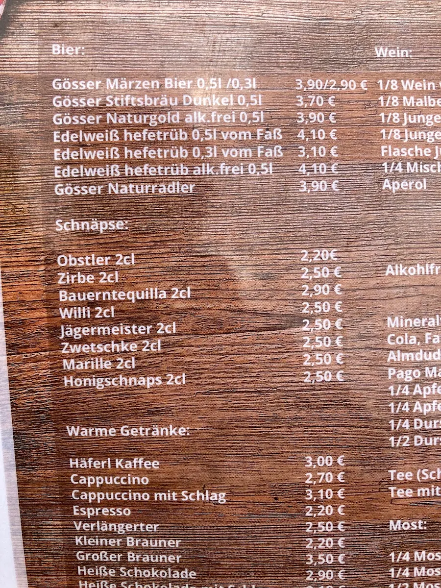 Speisekarte photo 8