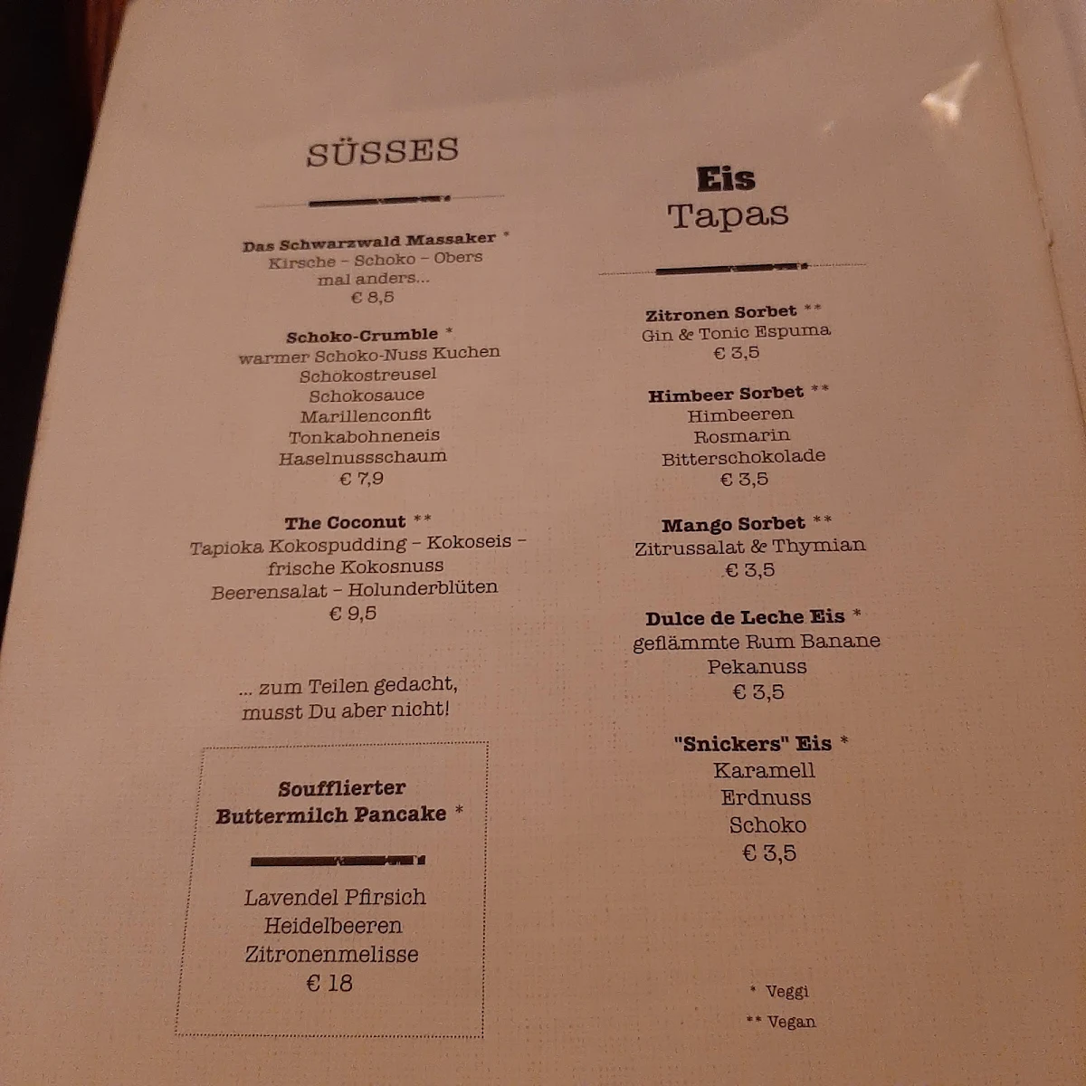 Speisekarte photo 6