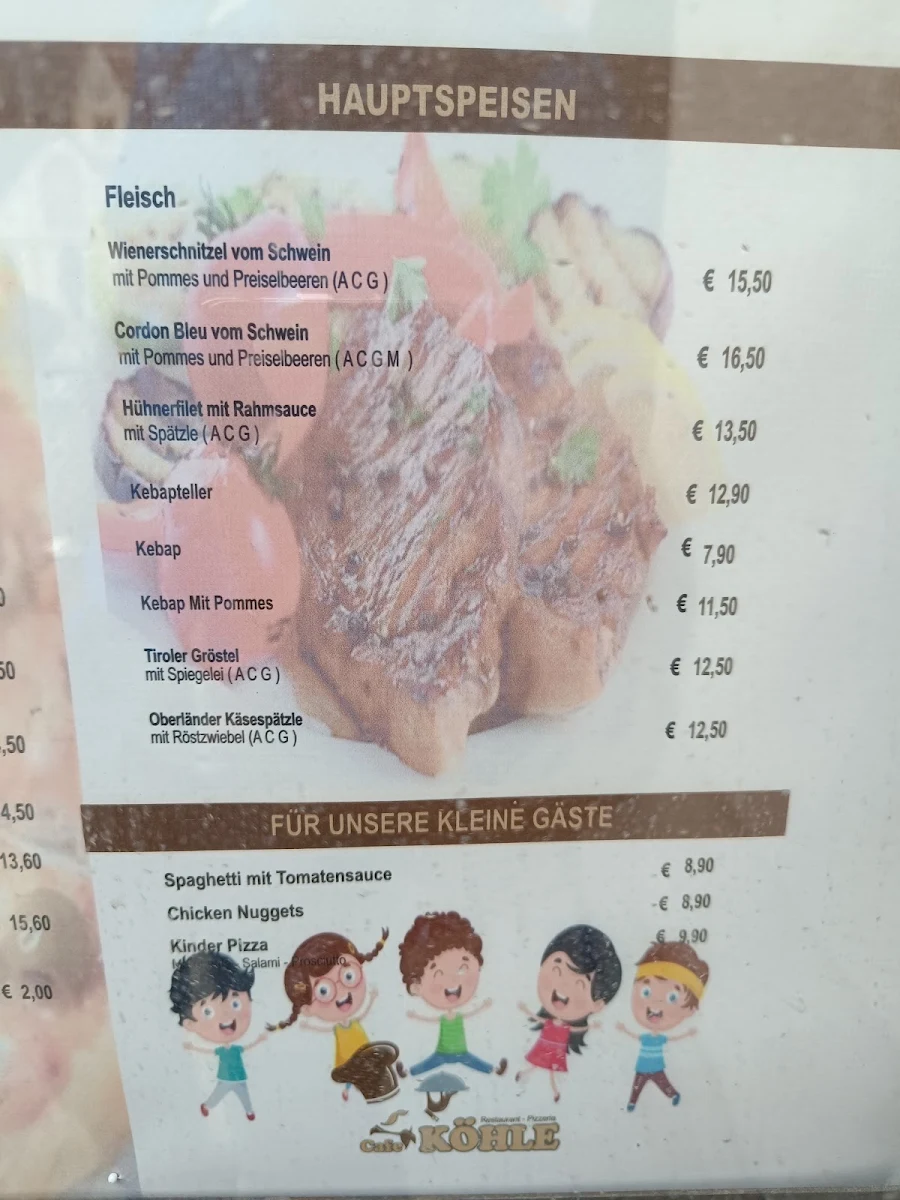 Speisekarte photo 1