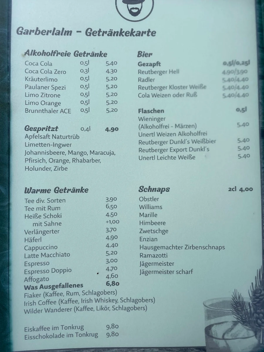 Speisekarte photo 1