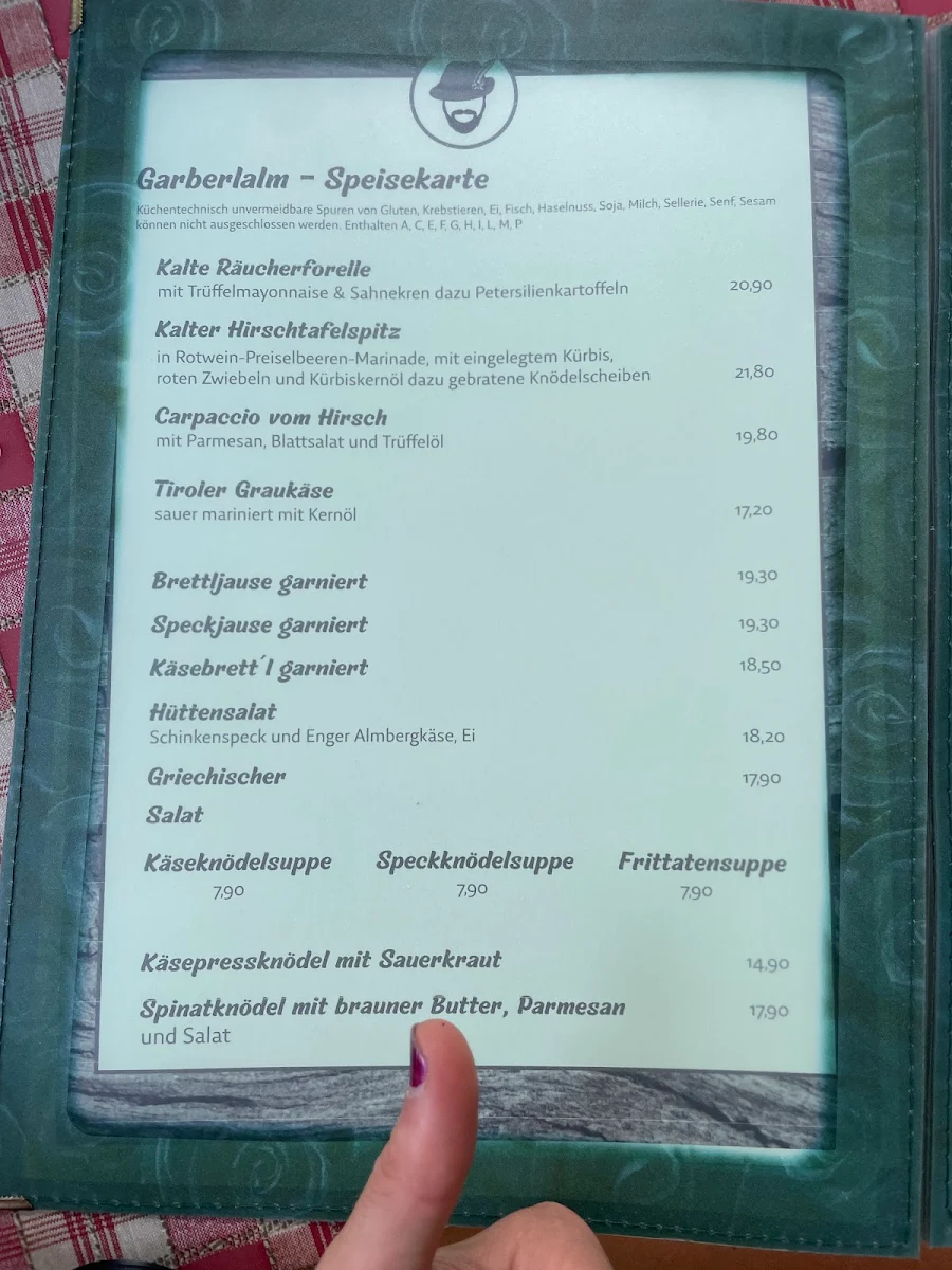 Speisekarte photo 3