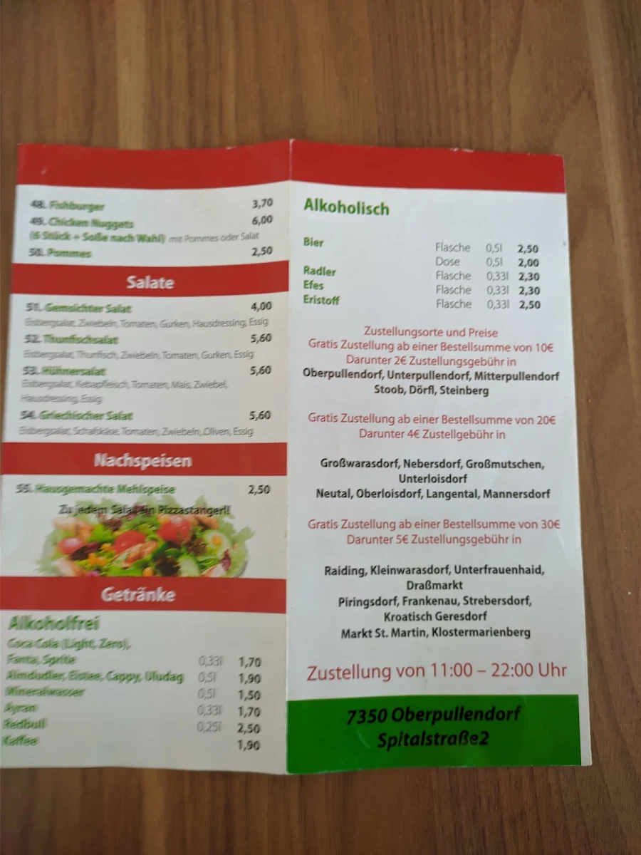 Speisekarte photo 2