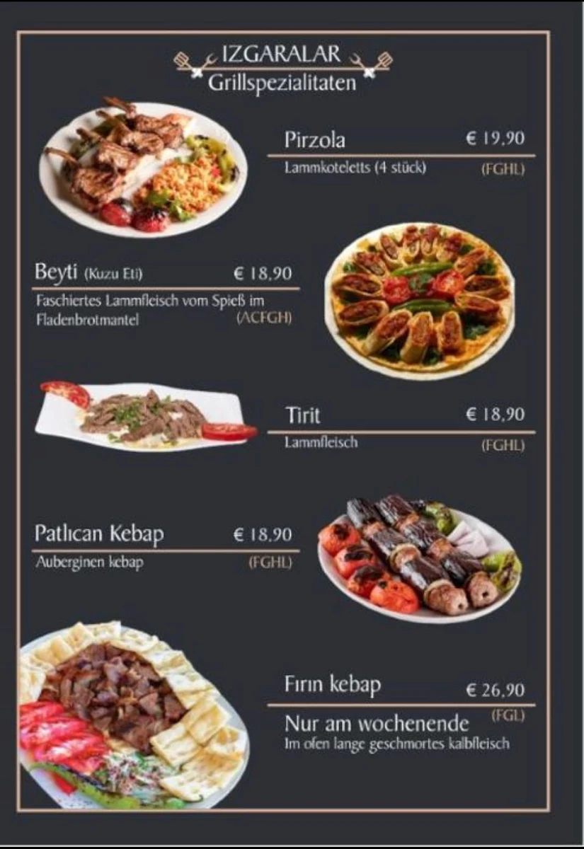Speisekarte photo 1
