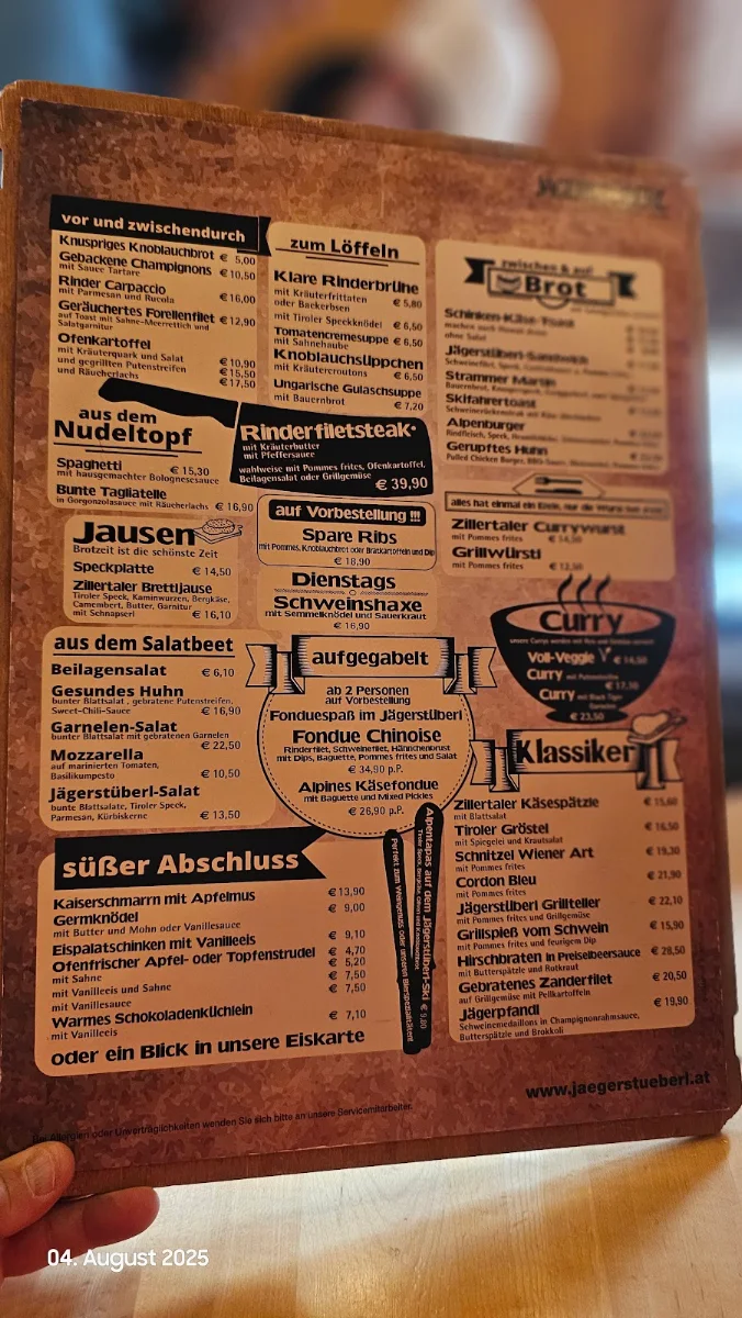 Speisekarte photo 1