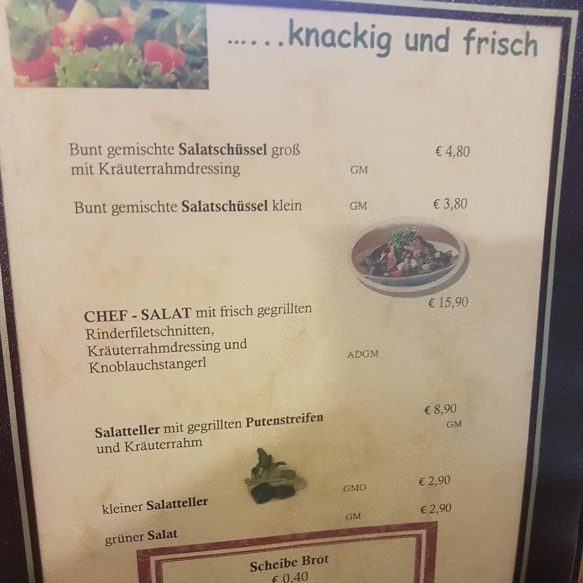 Speisekarte photo 6