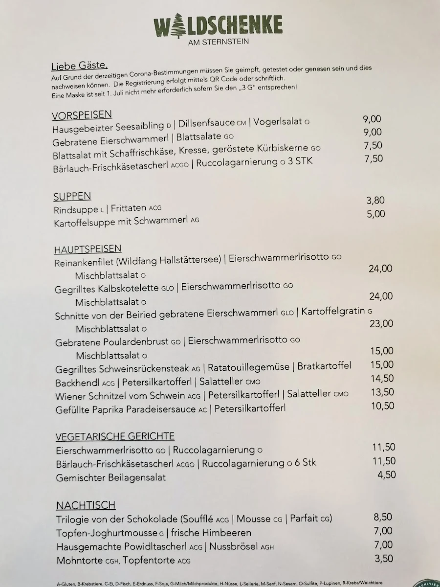 Speisekarte photo 3