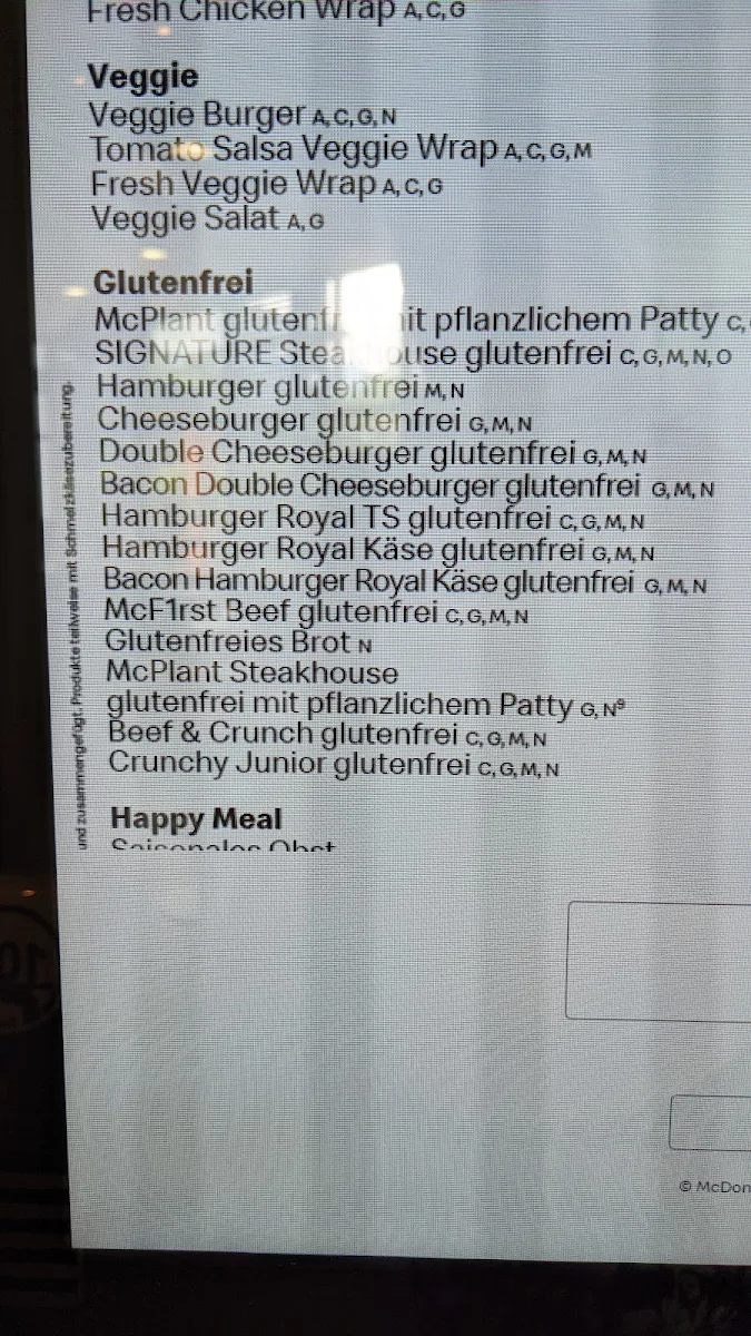 Speisekarte photo 9