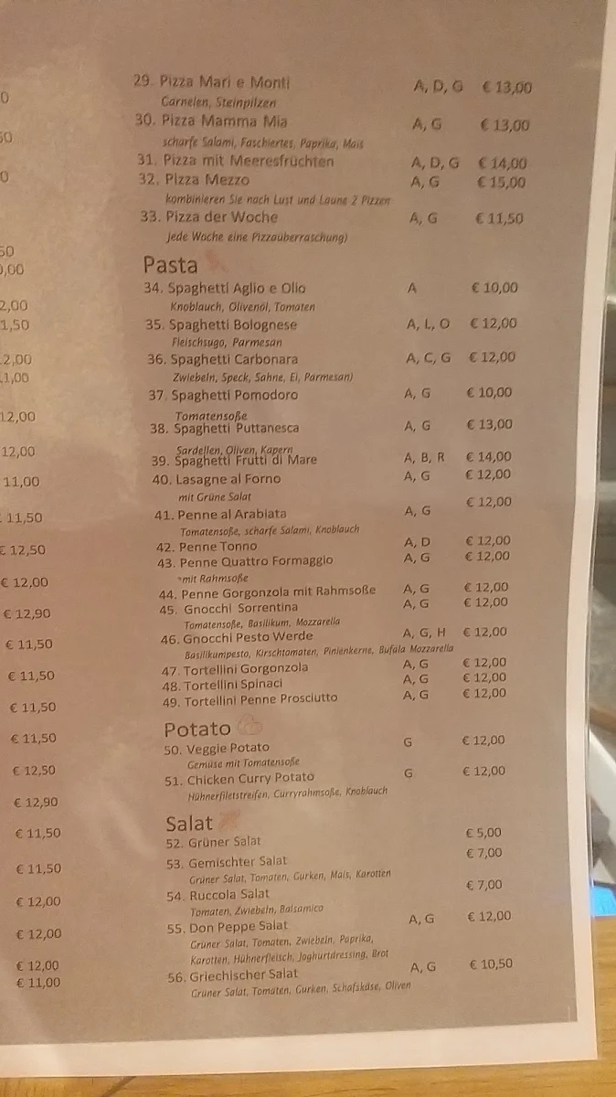 Speisekarte photo 2