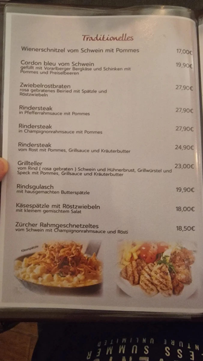 Speisekarte photo 1