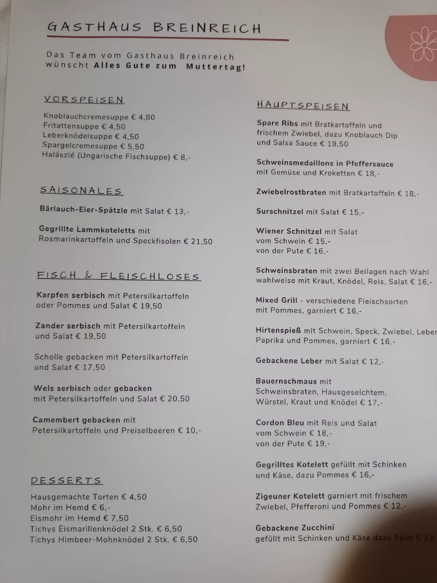 Speisekarte photo 4