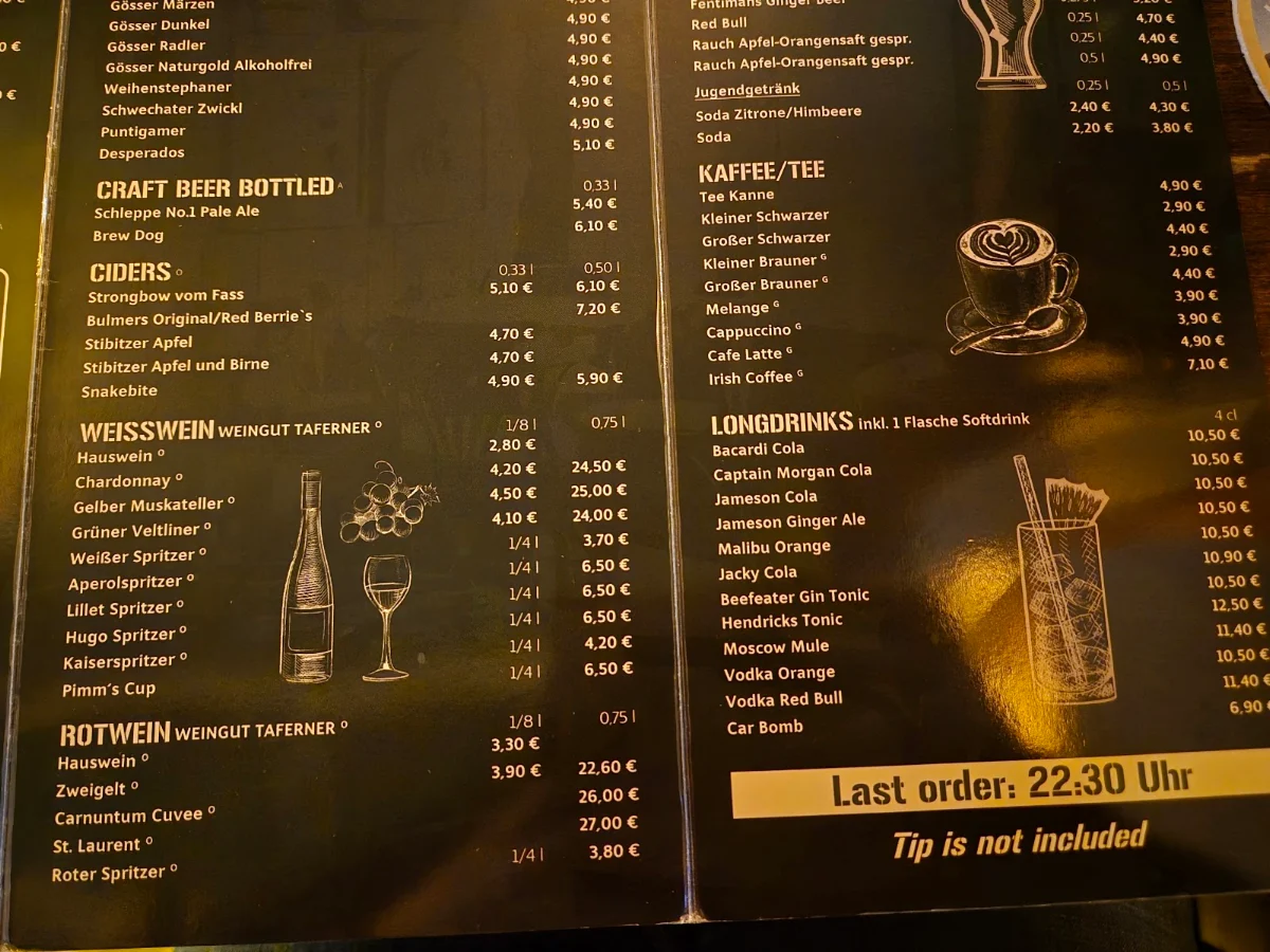 Speisekarte photo 3