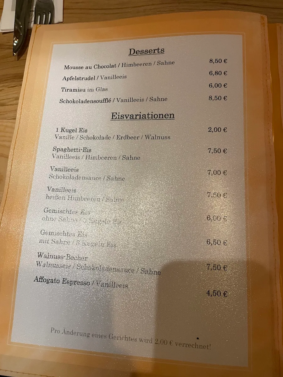 Speisekarte photo 6