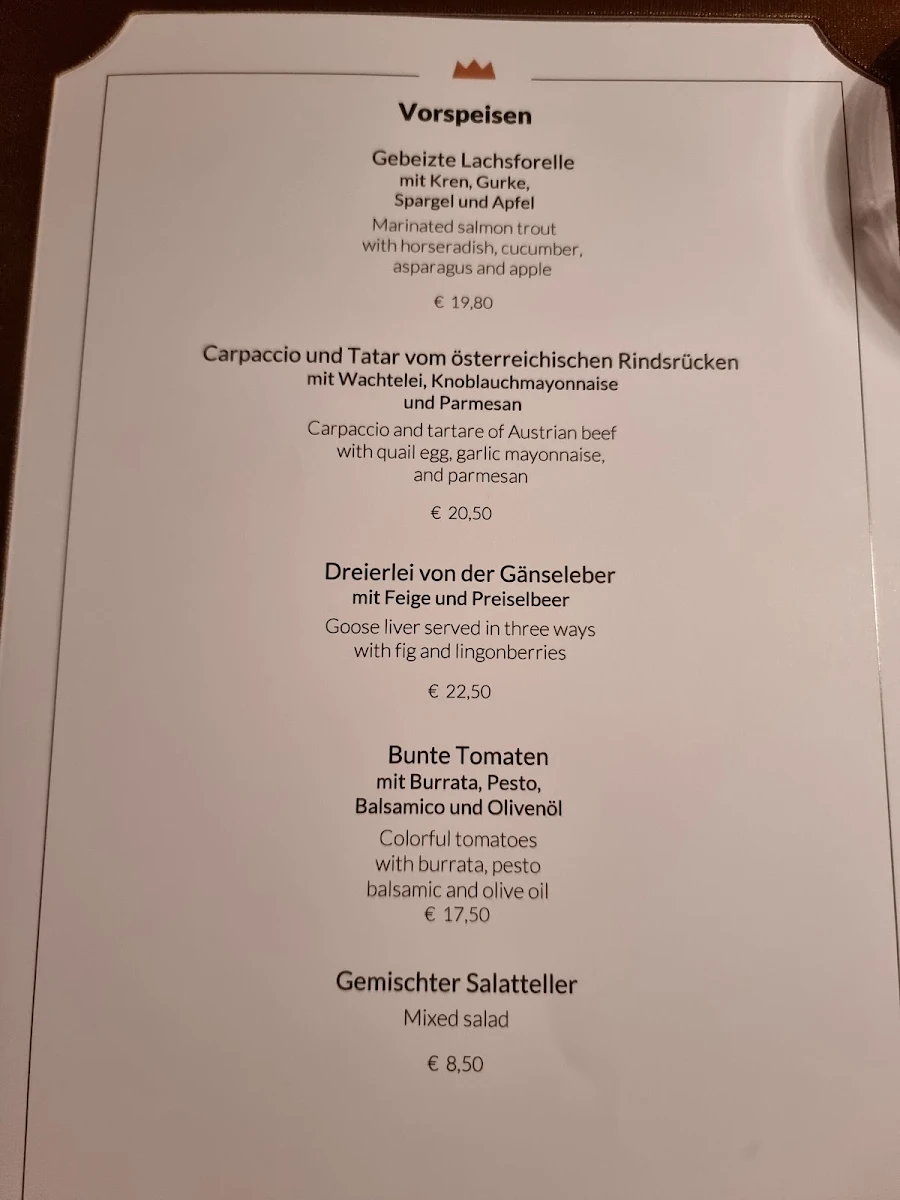 Speisekarte photo 2