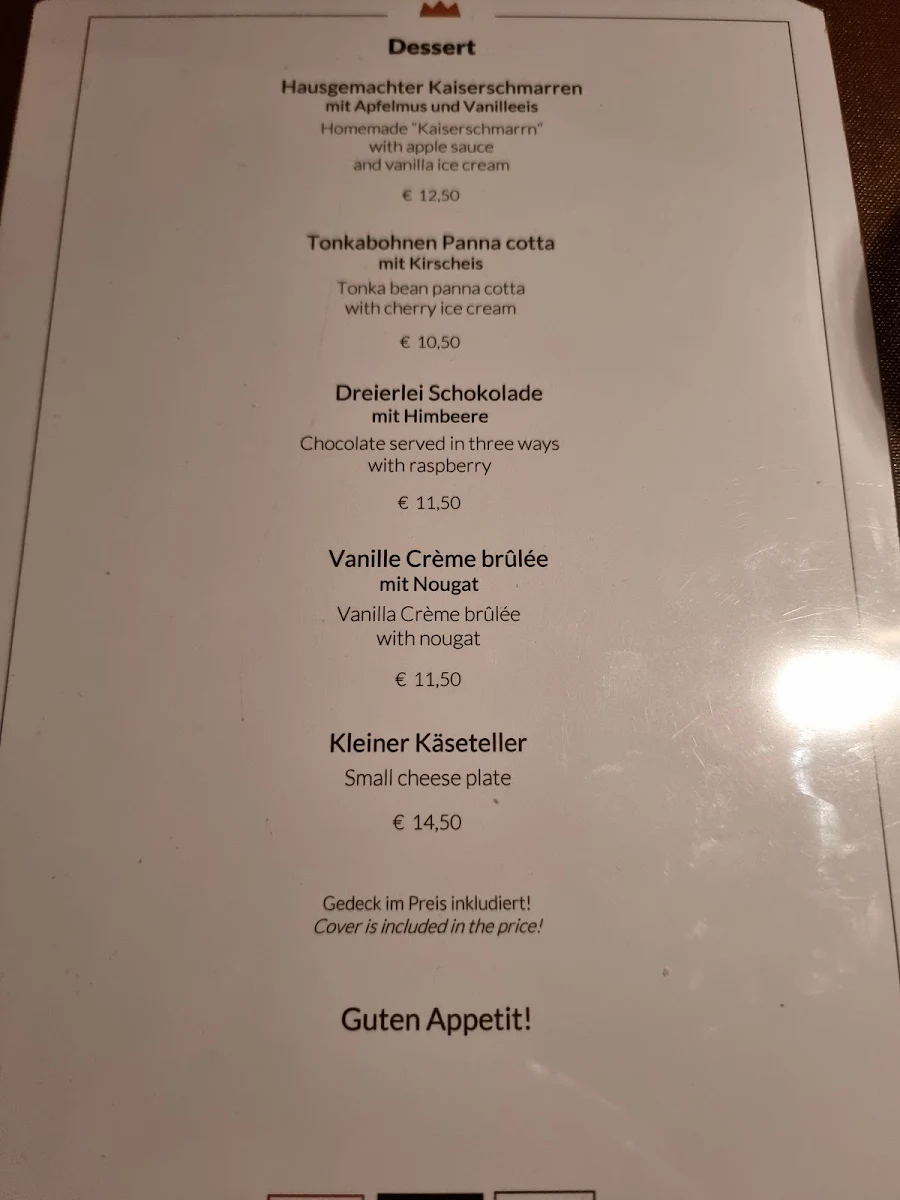 Speisekarte photo 3