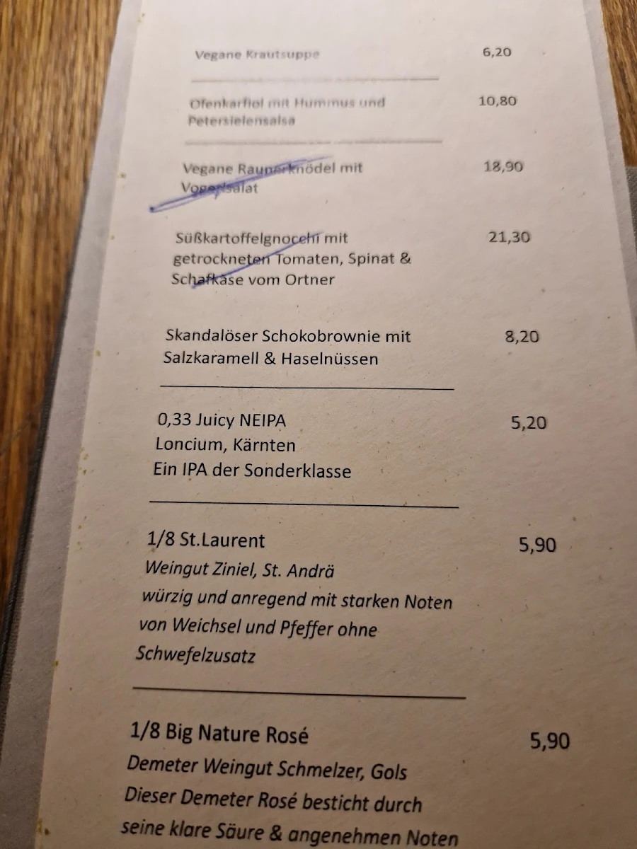 Speisekarte photo 2