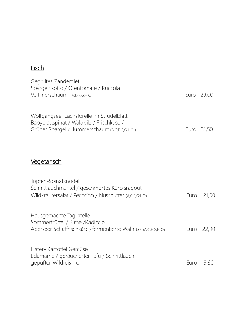 Speisekarte photo 2