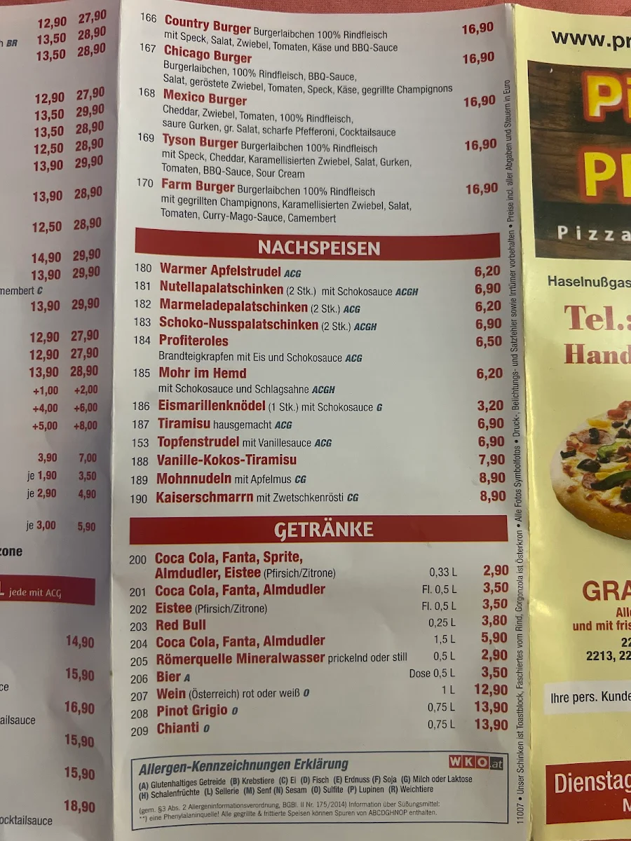 Speisekarte photo 5