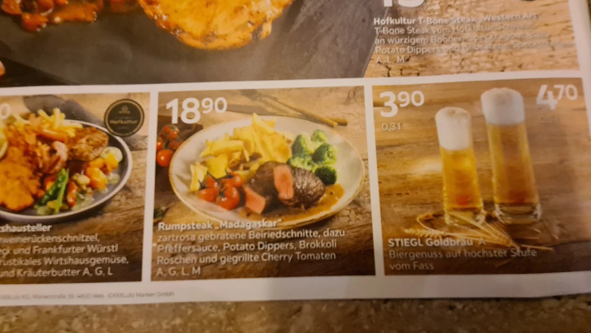 Speisekarte photo 1