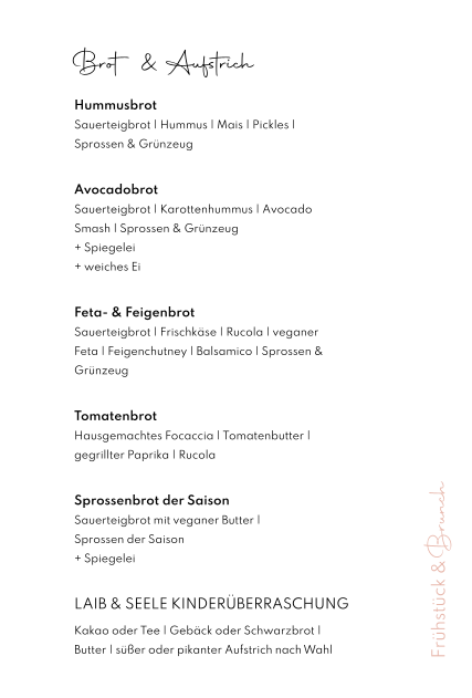 Speisekarte photo 4