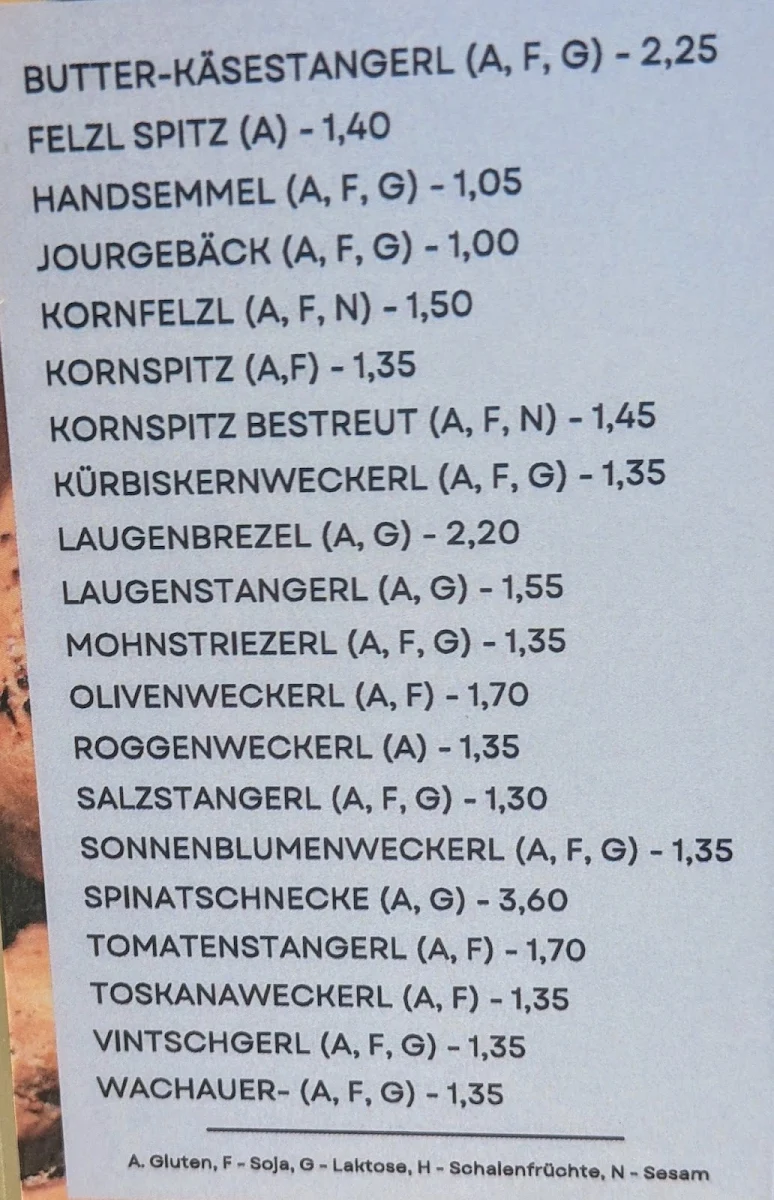 Speisekarte photo 2