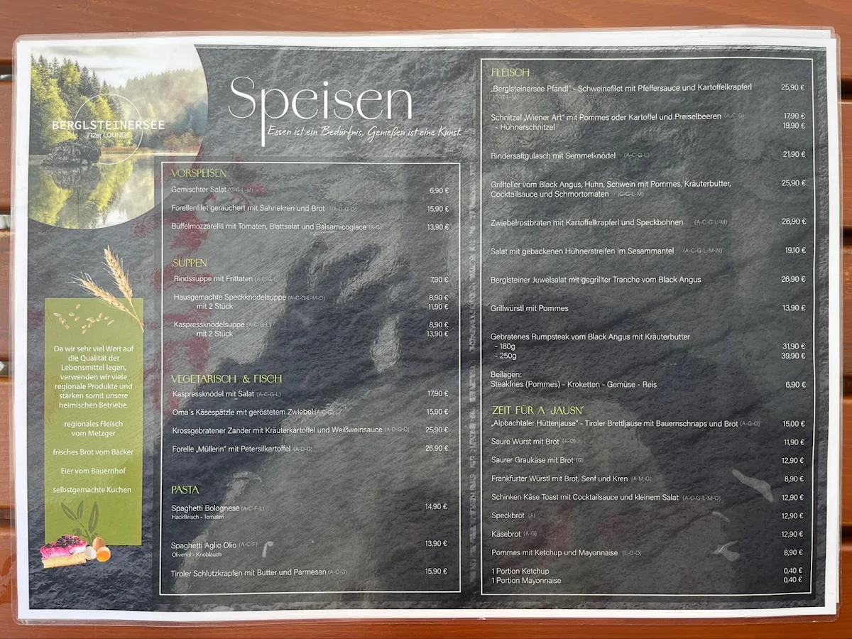 Speisekarte photo 1