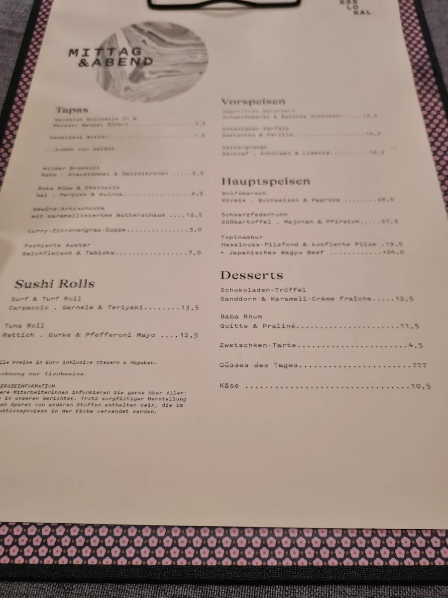 Speisekarte photo 4