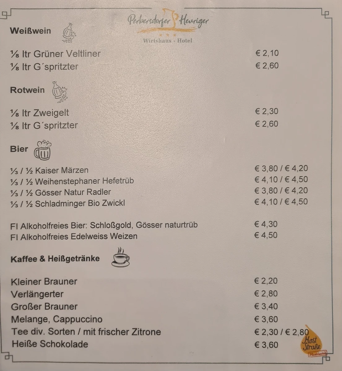 Speisekarte photo 5