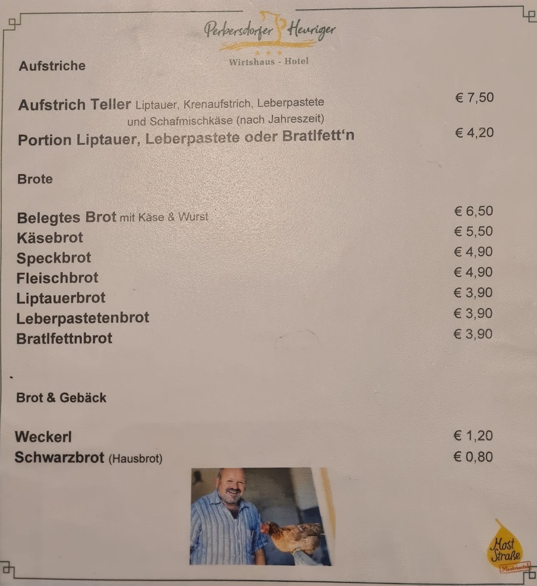 Speisekarte photo 6