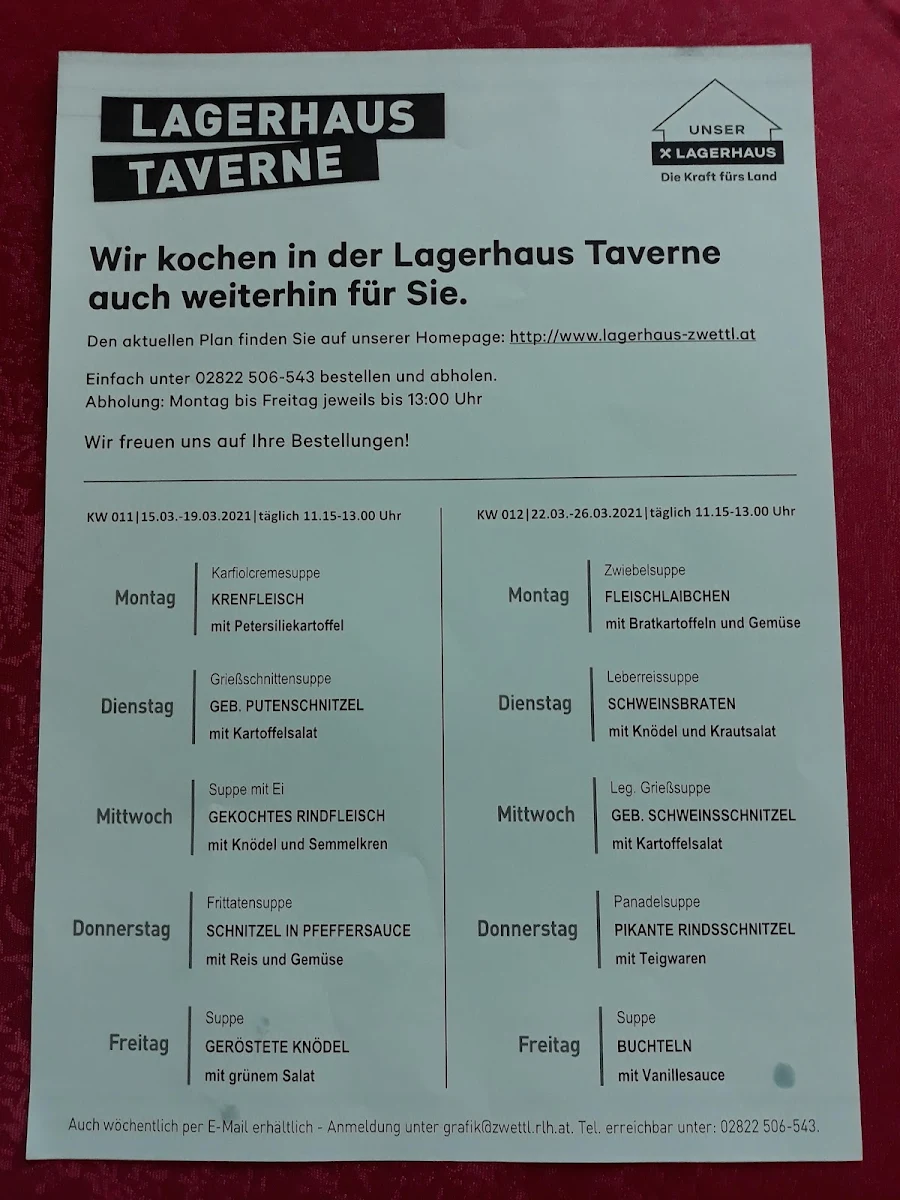 Speisekarte photo 1