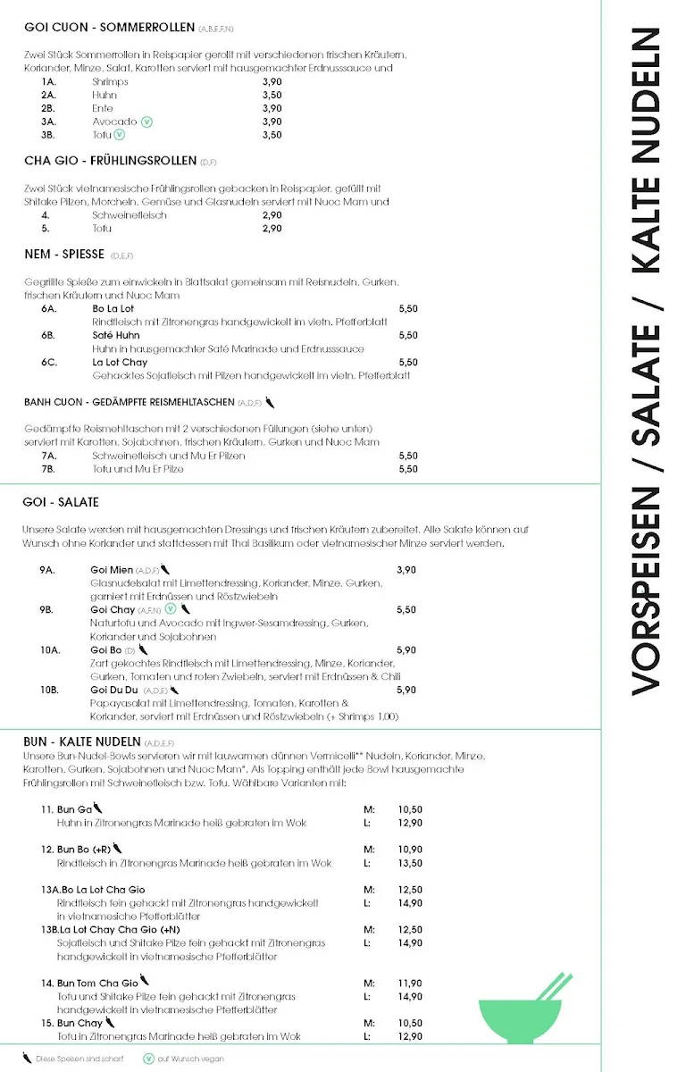 Speisekarte photo 1