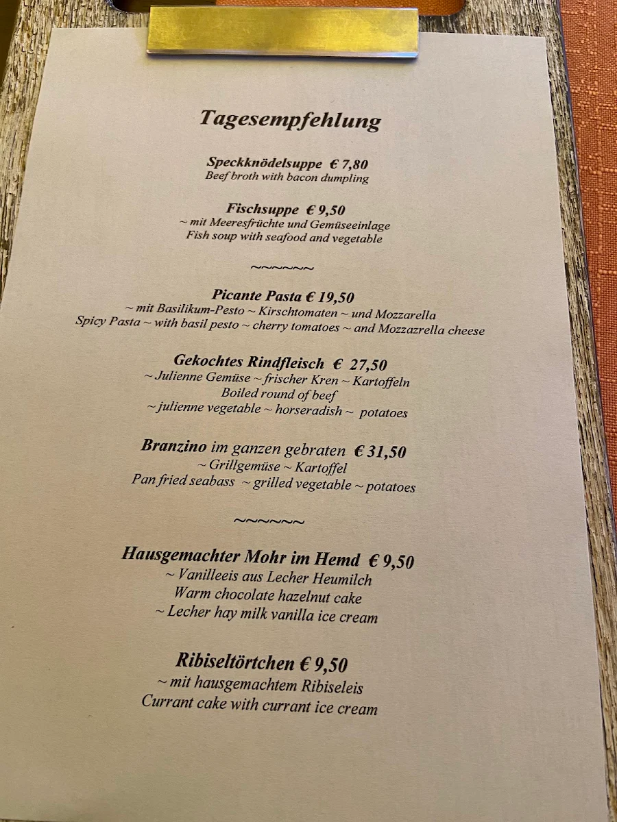 Speisekarte photo 8