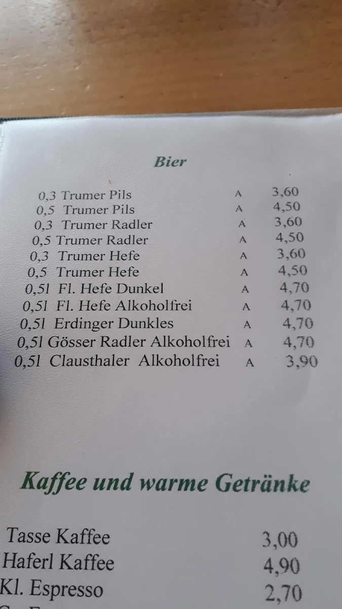 Speisekarte photo 3