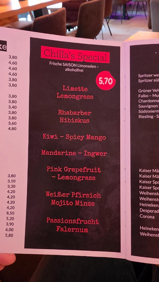 Speisekarte photo 3
