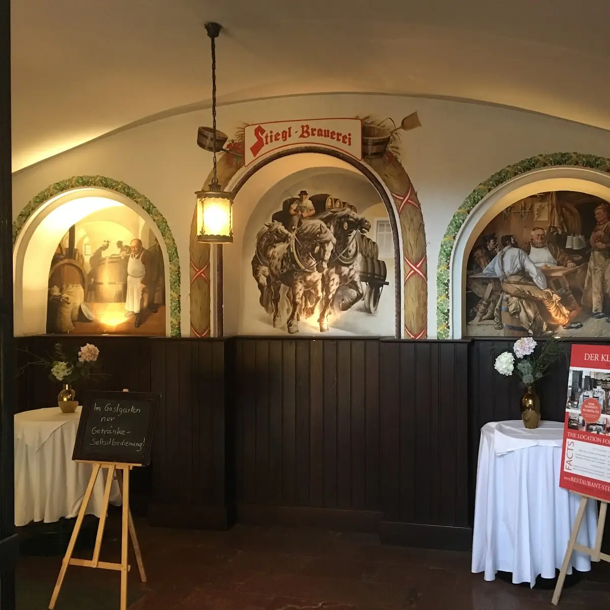 Atmosphäre, Restaurant Stiegl-Keller