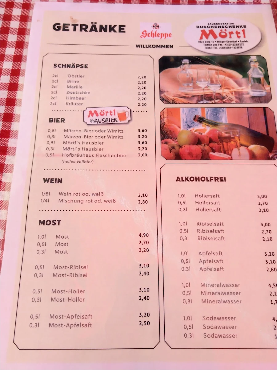 Speisekarte photo 1