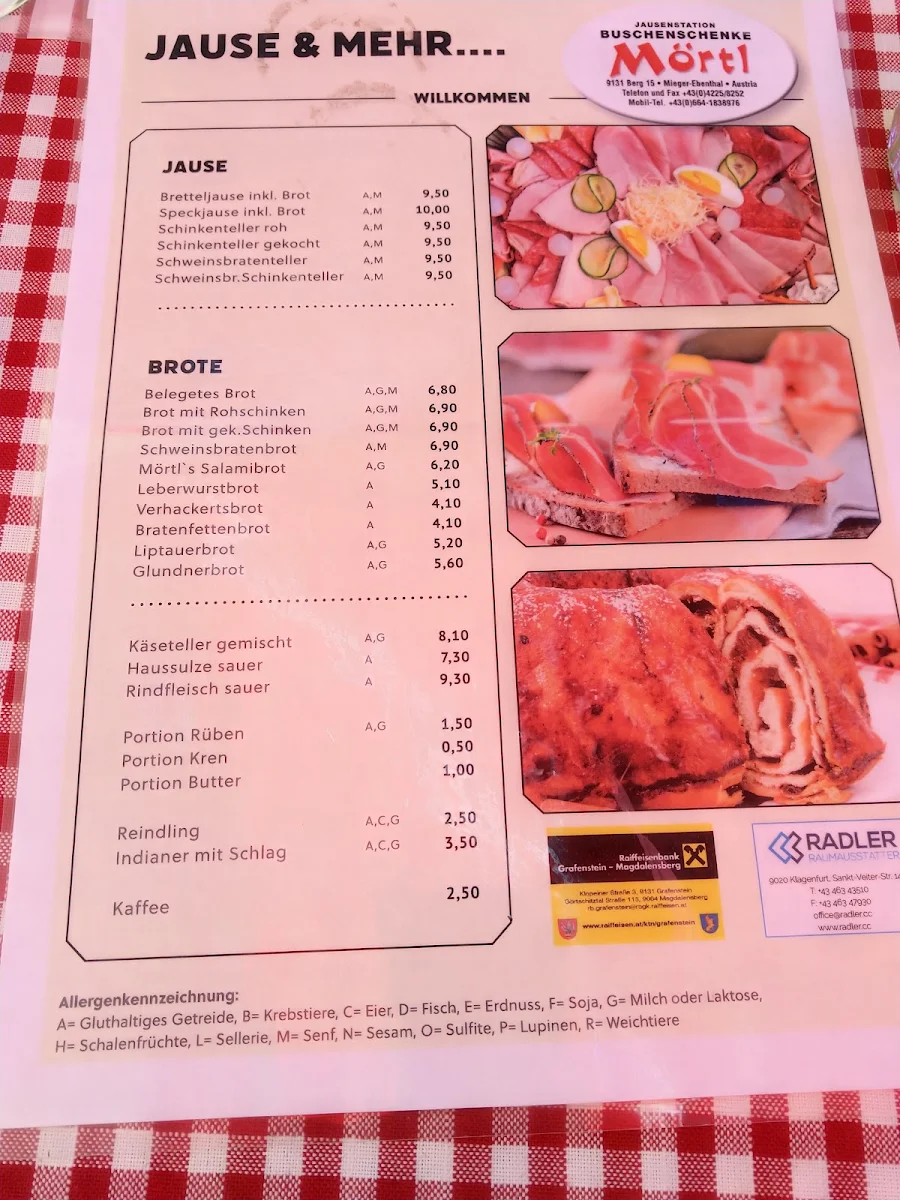 Speisekarte photo 2