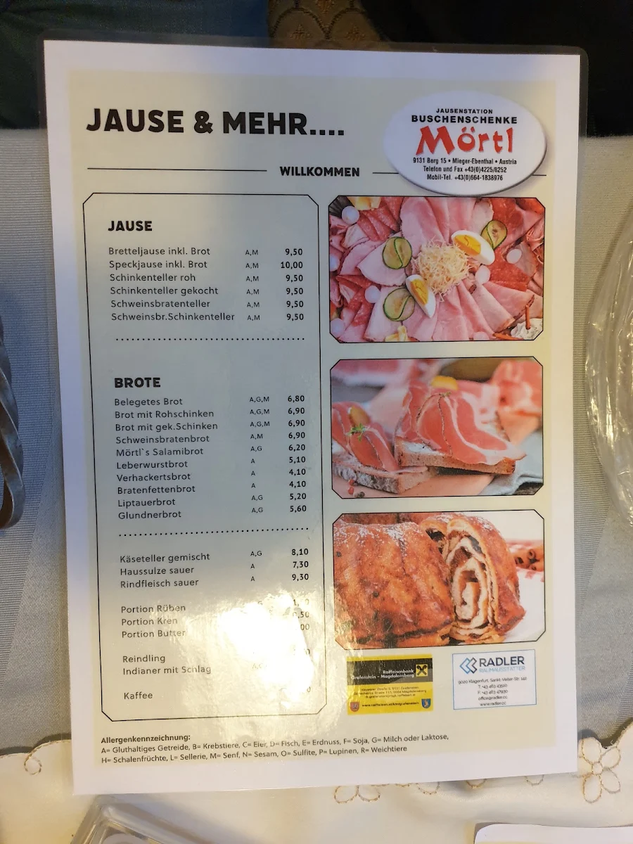 Speisekarte photo 5