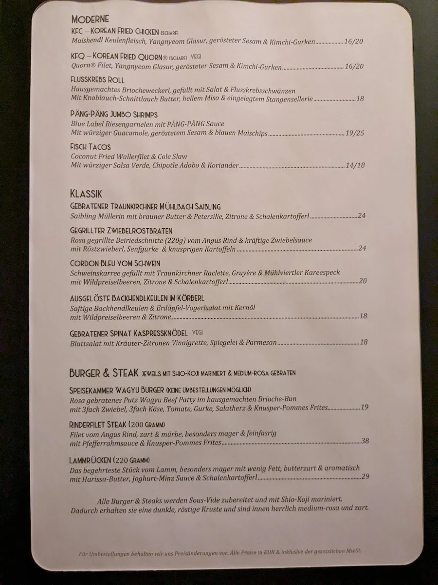 Speisekarte photo 3