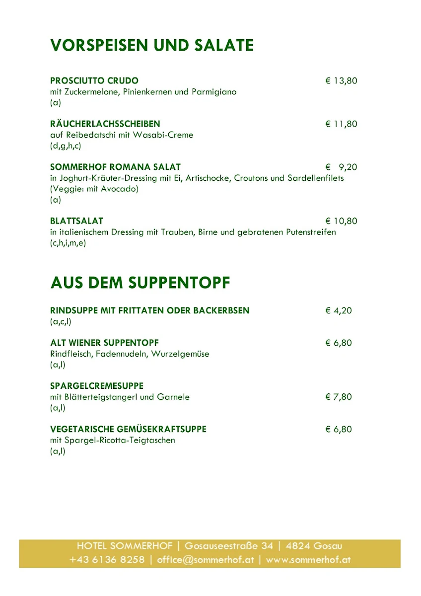 Speisekarte photo 6