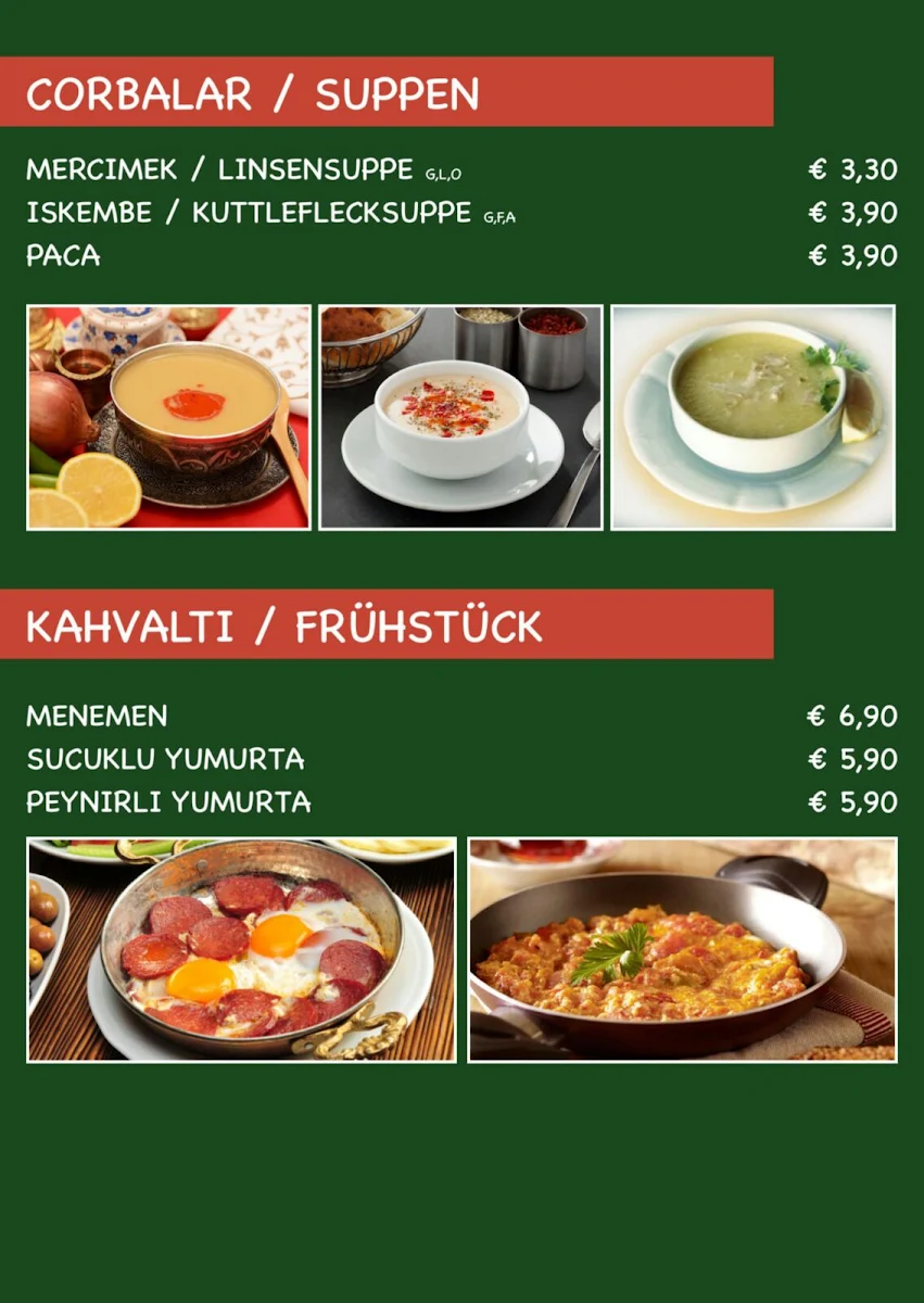 Speisekarte photo 4
