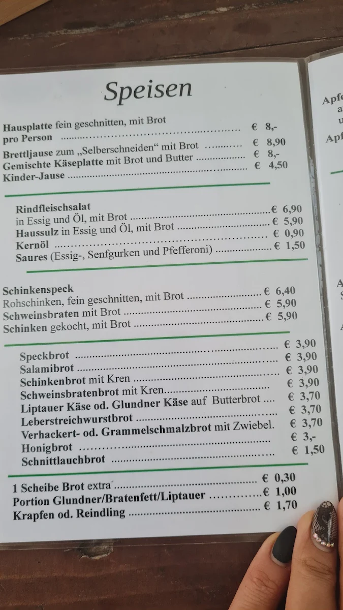 Speisekarte photo 3