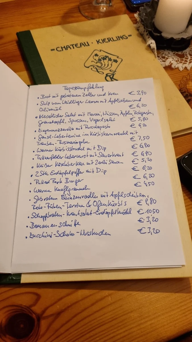 Speisekarte photo 1