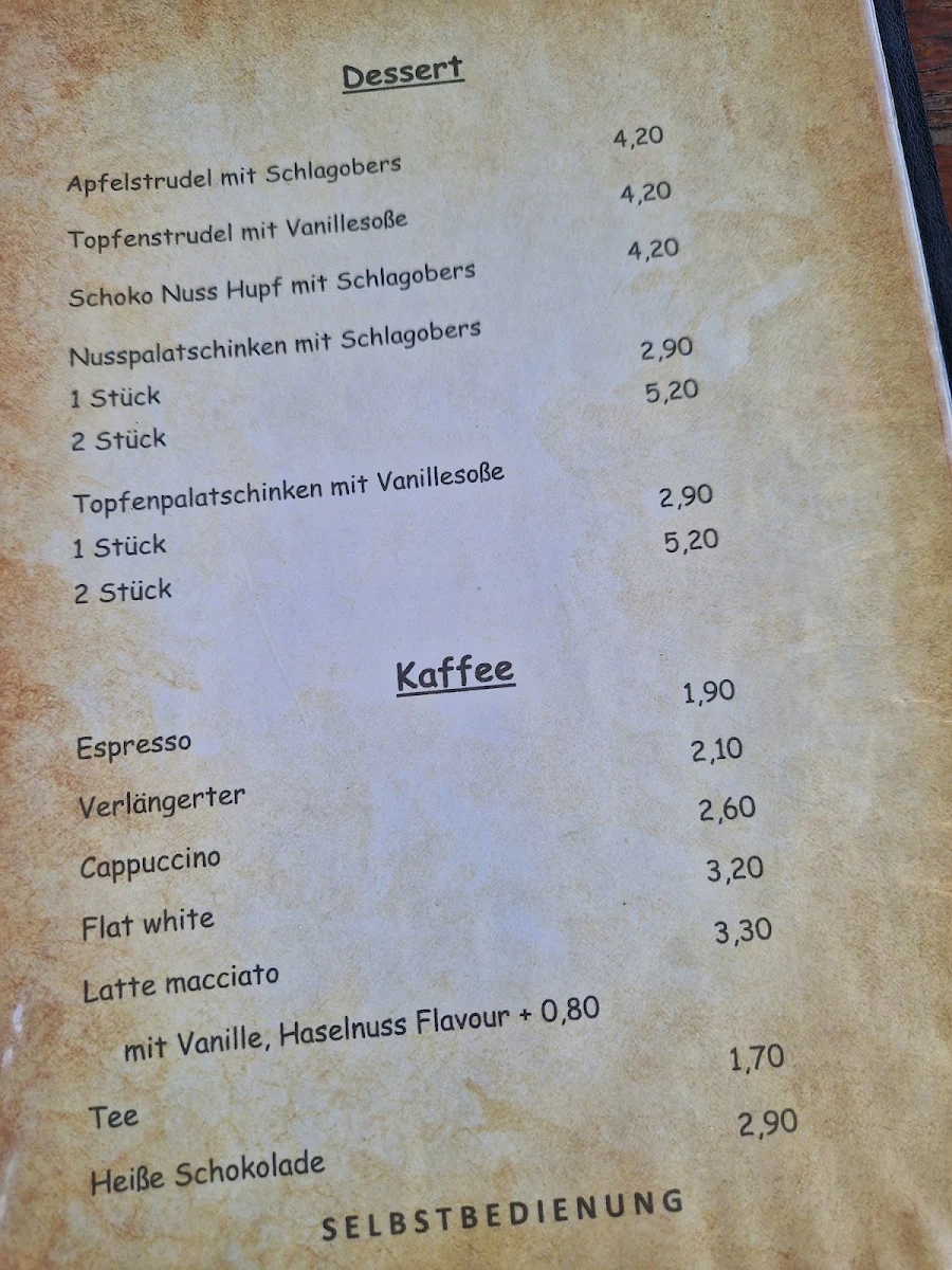 Speisekarte photo 5